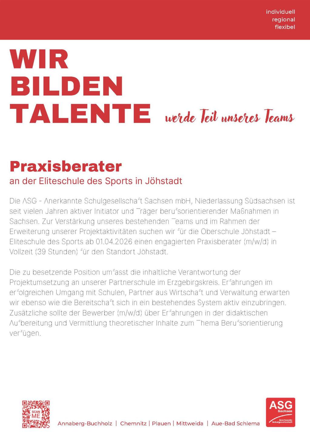 Stellenausschreibung Praxisberater Oberschule_Seite_1